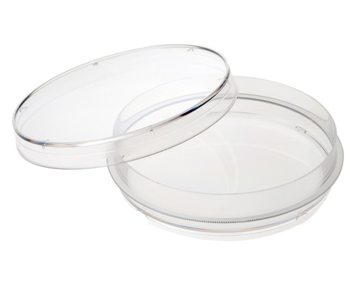 Polystyrene Petri Dish, 100 x 20mm, Sterile, RNase and DNase Free, w/Grip Ring