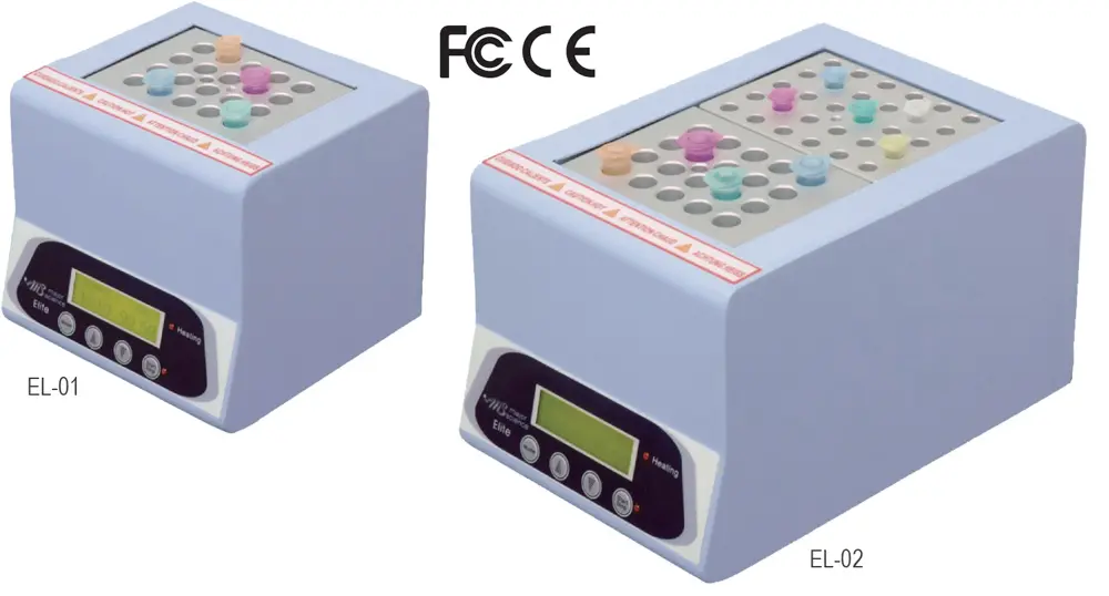 Elite Dry Bath Incubator (dual block unit) ; without block