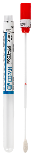 [COP-552C] regular flocked swab in dry tube 1000 pack