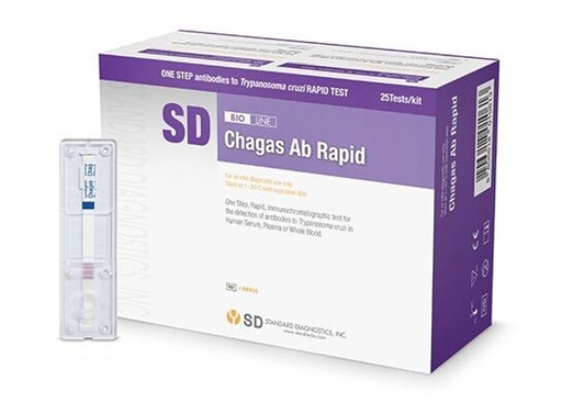 [0173-AF49FK10] SD BIOLINE Chagas Ab Rapid, 25 Tests/Kit
